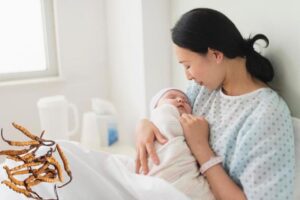 Cho con bú uống Đông Trùng Hạ Thảo được không?
